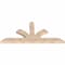 Ekena Millwork Richland Smooth Timber Gable Bracket, Douglas Fir, 72"W x 33"H x 3 1/2"D x 5 1/2"F, 11/12 Pitch GBW072X33X0406RIC00SDF - alternate 2
